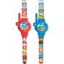 Lexibook - Reloj Walkie Talkie Patrulla Canina DMWTW1PA - Montre Talkie-walkie 2 en 1 avec boussole, lampe et portée 200m - Jouet Paw Patrol pour enfants +6 ans