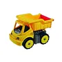 BIG Power Worker Mini Camion Benne - Véhicule miniature jaune avec benne mobile, jouet pour enfant dès 3 ans