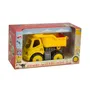 BIG Power Worker Mini Camion Benne - Véhicule miniature jaune avec benne mobile, jouet pour enfant dès 3 ans