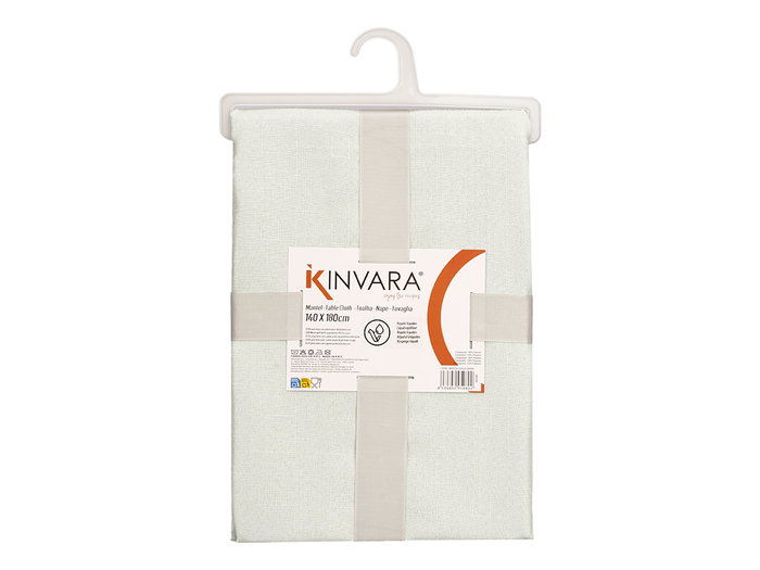 Kinvara Nappe en polyester vert 140x140 cm (Set de 12)