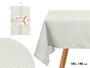Kinvara Nappe en polyester vert 140x140 cm (Set de 12)