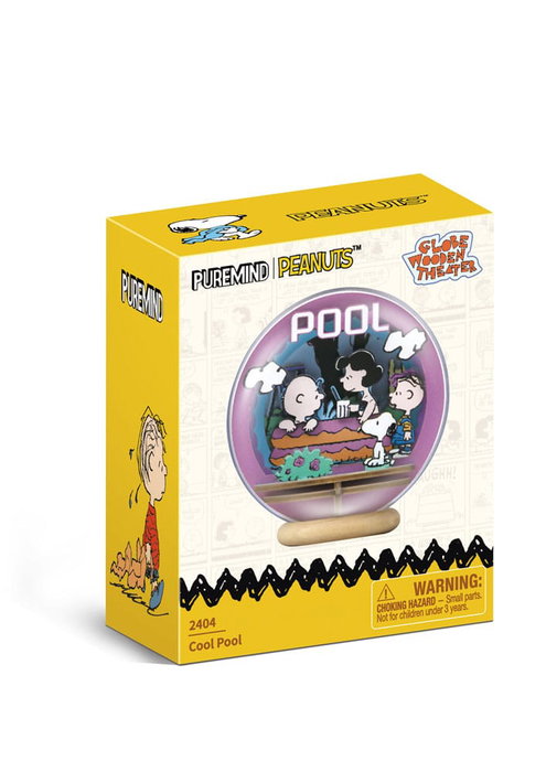 Peanuts Puremind maquette Wooden Theater Globe Cool Pool