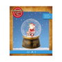 Lumineo Bola de Neige Père Noël avec LED, Boule à Neige Noël Ø13 x 17,5 cm, Lumière Chaude, Mouvement, Intérieur