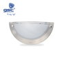 GSC Evolution Applique murale semi-circulaire Aluminium et Cristal E27 Nickel