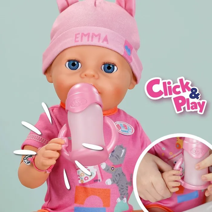 Baby Born Poupon Emma Click & Play - 43 cm