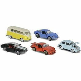 Smoby Coffret Cadeau Vintage 5 Véhicules - Modèles rétro à roues libres