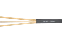 VICFIRTH Escobillas Re-Mix en rotin et bouleau - Bagettes de batterie