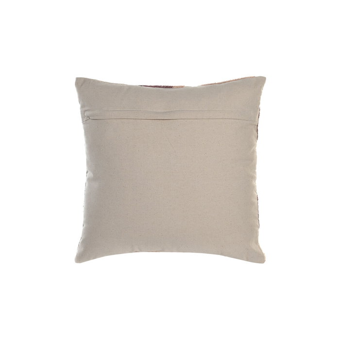 DKD Home Decor Coussin Blanc Rose 45 x 15 x 45 cm (2 Unités)