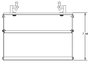 Ventev Kit de départ antenne pour entrepôt - Antenne Wi-Fi directionnelle, montage multi-connexions et 4 câbles 100 Series 2 ft connecteurs N Male – RPTNC Male