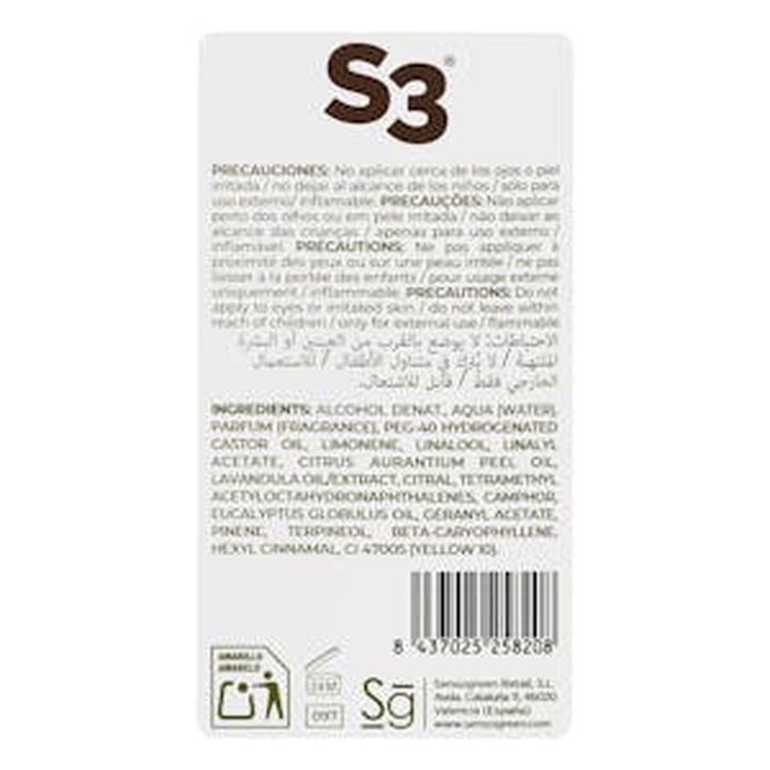 S3 Natural Mediterranea Eau de Cologne 750 ml S3 Natural Mediterranea Eau de Cologne 750 ml