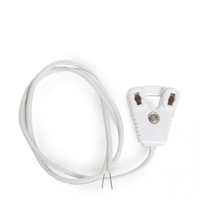 Support Lampe Tube LED T8 avec Câble 30cm Douille G9 Support Lampe Tube LED T8 avec Câble 30cm Douille G9