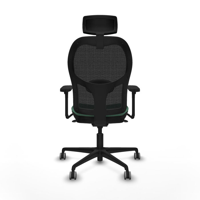 Piqueras y Crespo Chaise de Bureau avec Appui-tête 3D036G2 Vert émeraude Piqueras y Crespo Chaise de Bureau avec Appui-tête 3D036G2 Vert émeraude