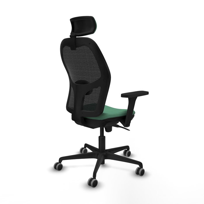 Piqueras y Crespo Chaise de Bureau avec Appui-tête 3D036G2 Vert émeraude Piqueras y Crespo Chaise de Bureau avec Appui-tête 3D036G2 Vert émeraude