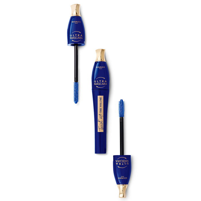 Bourjois Mascara TWIST UP THE VOLUME #03-Ultra Bleu - Volume et Allongement des Cils, 8 ml
