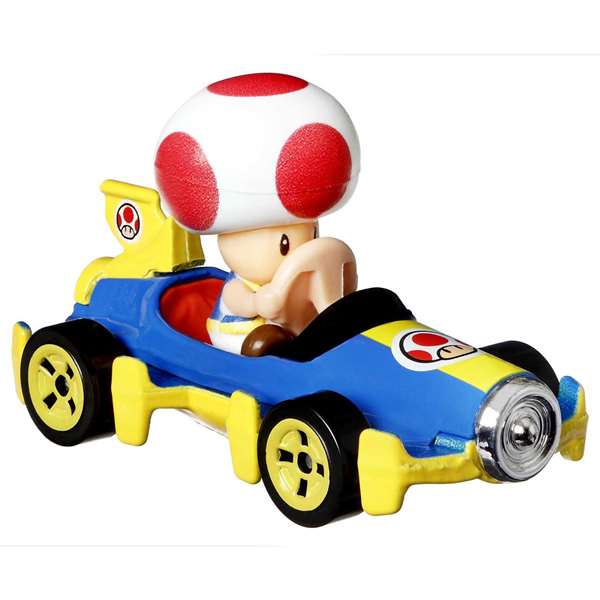 Mattel Hot Wheels Mario Kart - Voiture miniature 1:64 - Modèles assortis (Licence Nintendo)