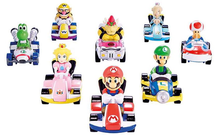 Mattel Hot Wheels Mario Kart - Voiture miniature 1:64 - Modèles assortis (Licence Nintendo)