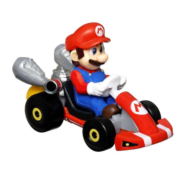 Mattel Hot Wheels Mario Kart - Voiture miniature 1:64 - Modèles assortis (Licence Nintendo)