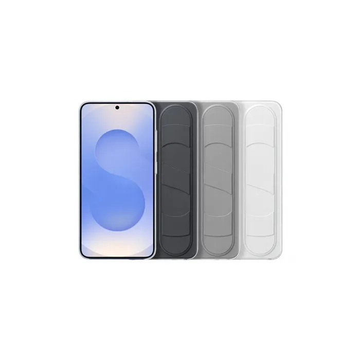 Samsung Coque avec Lanière et Support pour Galaxy S25 - Gris