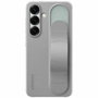 Samsung Coque avec lanière et support Galaxy S25 Gris