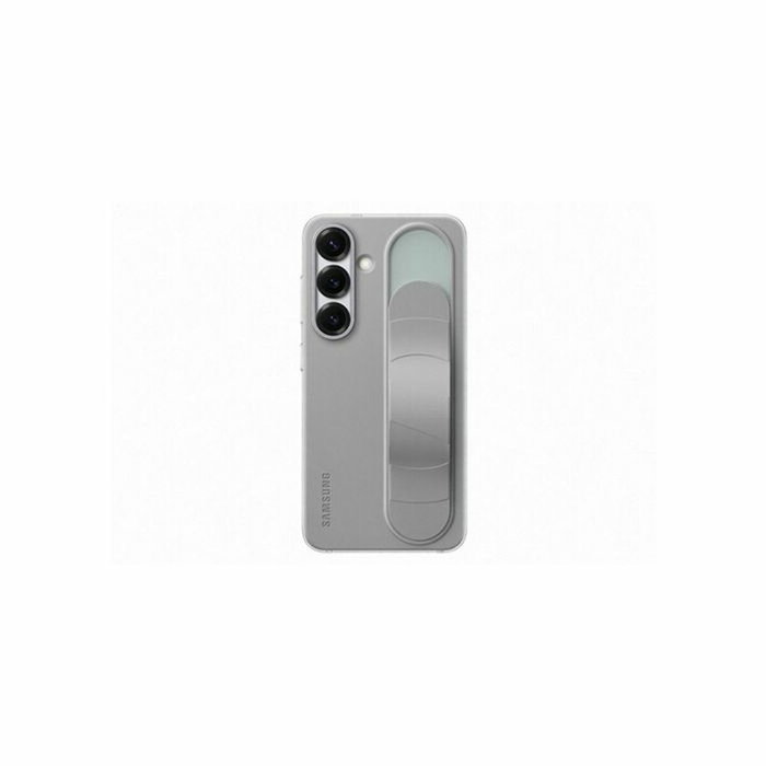 Samsung Coque avec lanière et support Galaxy S25 Gris