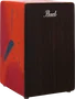 PEARL Cajón en bois Abstract Red 34 x 34 x 54 cm