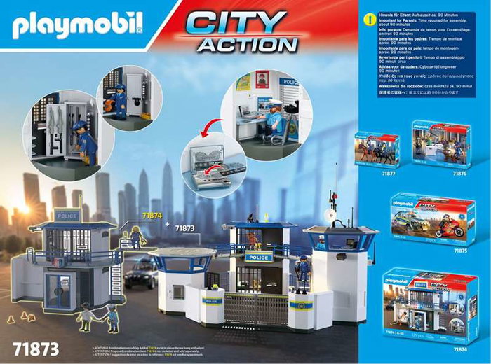 Playmobil 71873 Centre de commandement de la police City Action Playmobil 71873 Centre de commandement de la police City Action