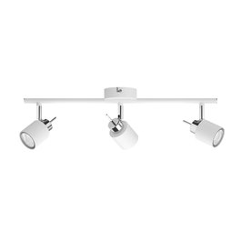 Philips Meranti Lampe 3 Focals GU10 Blanc Métal 8 x 47,4 x 15,5 cm IP20