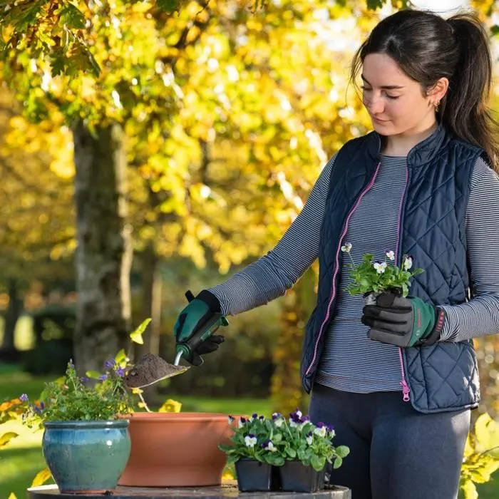 Bosch Truelle à Main - Outil de Jardinage Compact et Ergonomique en Acier Inoxydable pour Creuser et Désherbage