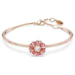 Swarovski Bracelet Rigide Idyllia Rose 17cm