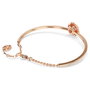 Swarovski Bracelet Rigide Idyllia Rose 17cm