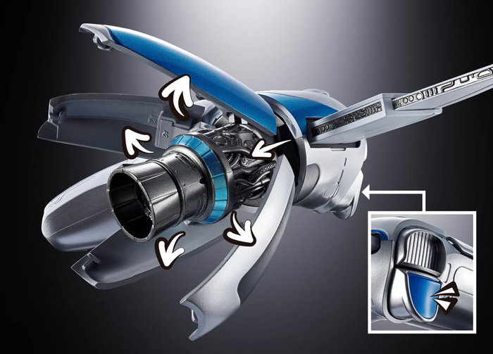 Bandai Tamashii Nations Chogokin Astro Bot & Dual Speeder