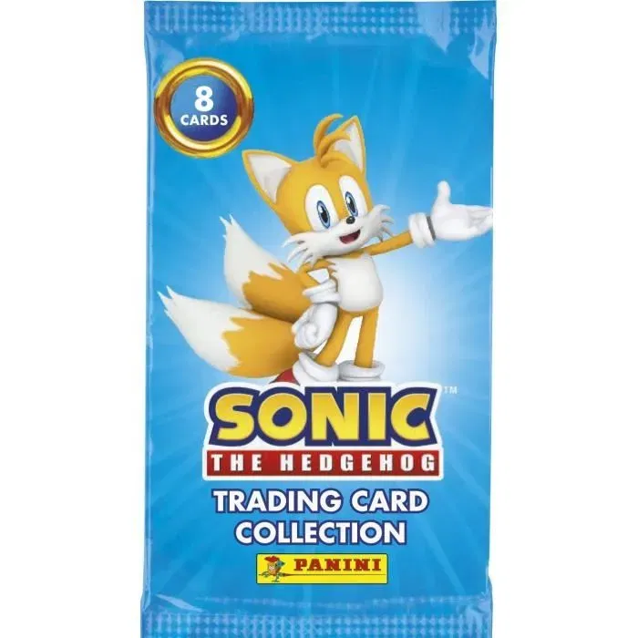 Panini - Boîte de collection de cartes Sonic le hérisson Classic - 144 cartes (18 pochettes)