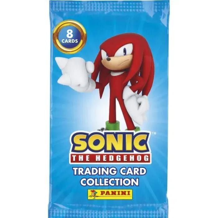 Panini - Boîte de collection de cartes Sonic le hérisson Classic - 144 cartes (18 pochettes)