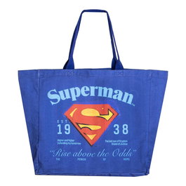 Cerdá Sac shopping tote bag Superman DC Comics - 48x43x17 cm - Composition: 70% polyester, 30% coton