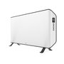 Duux DXCH13 Calefactor convecteur intelligent Edge 1500 W, blanc, IP24, commande par application et télécommande, pour pièces jusqu'à 20 m²