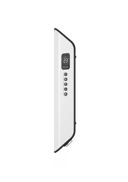 Duux DXCH13 Calefactor convecteur intelligent Edge 1500 W, blanc, IP24, commande par application et télécommande, pour pièces jusqu'à 20 m²