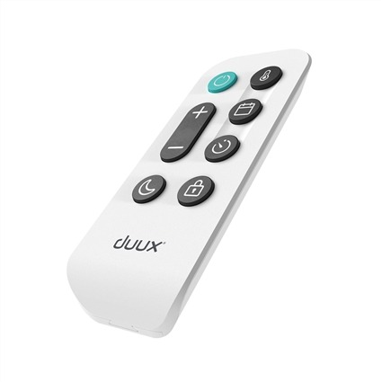 Duux DXCH13 Calefactor convecteur intelligent Edge 1500 W, blanc, IP24, commande par application et télécommande, pour pièces jusqu'à 20 m²
