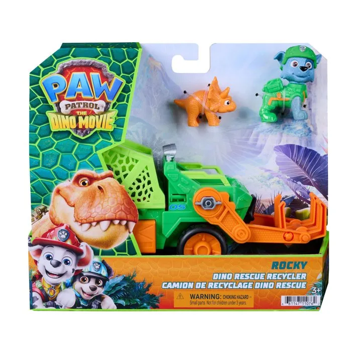 Spin Master Véhicule + Figurine Rocky - La Pat' Patrouille - Le Film Mission Dino Spin Master Véhicule + Figurine Rocky - La Pat' Patrouille - Le Film Mission Dino