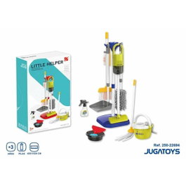 JugaToys Ensemble de nettoyage avec aspirateur et 22 accessoires