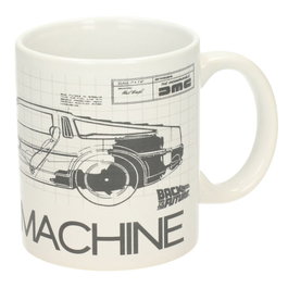SD TOYS Taza Time Machine Regreso al Futuro, Céramique