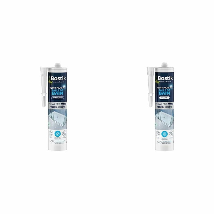 Bostik Joint Parfait Mastic silicone Transparent 280 ml