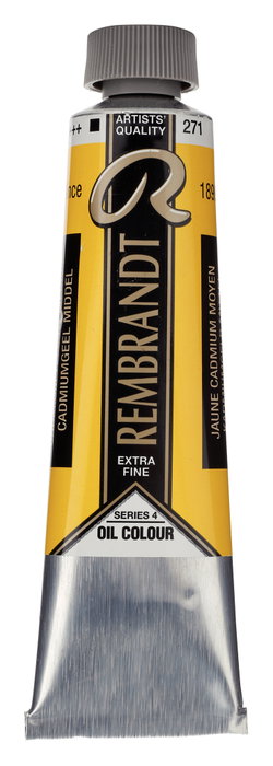 Rembrandt Peinture à l'huile Jaune Cadmium Moyen 40 ml
