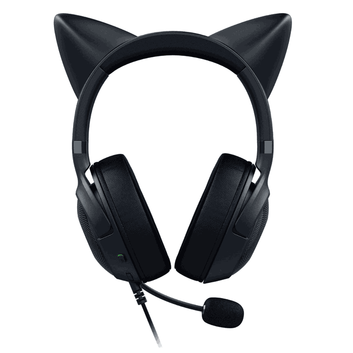 Razer Kraken Kitty V2 Casque Gaming RGB Chat USB - RZ04-04730100-R3M1 - Micro intégré - Noir