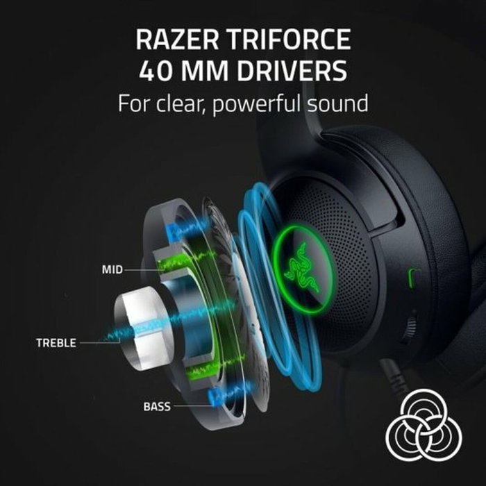 Razer Kraken Kitty V2 Casque Gaming RGB Chat USB - RZ04-04730100-R3M1 - Micro intégré - Noir Razer Kraken Kitty V2 Casque Gaming RGB Chat USB - RZ04-04730100-R3M1 - Micro intégré - Noir