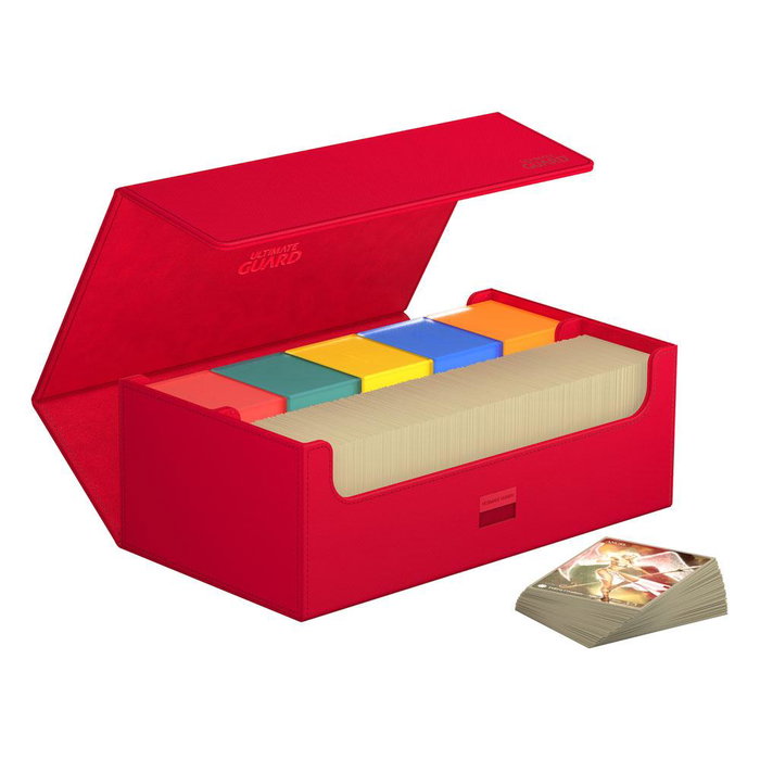 Ultimate Guard Arkhive 800+ XenoSkin Monocolor Rouge