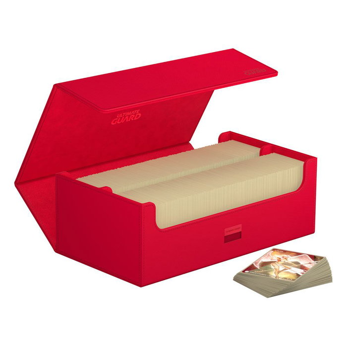 Ultimate Guard Arkhive 800+ XenoSkin Monocolor Rouge
