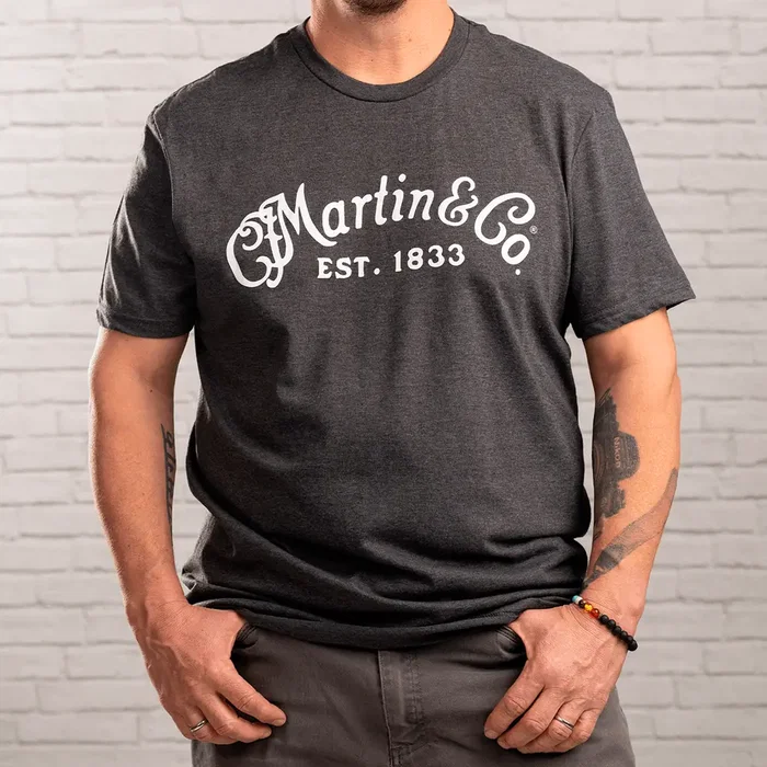 Martin T-shirt CF Martin Heather Charcoal (S) Martin T-shirt CF Martin Heather Charcoal (S)