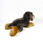Deqube Peluche Dachshund Tumbado 25Cm avec licence Bocalan pour enfants dès la naissance