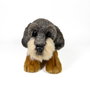 Deqube Peluche Dachshund Tumbado 25Cm avec licence Bocalan pour enfants dès la naissance