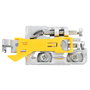 INDAUX Scarpi-4 Support mural de montage direct réglable et anti-basculement pour meubles de cuisine et salle de bain, 10 pièces droite/gauche